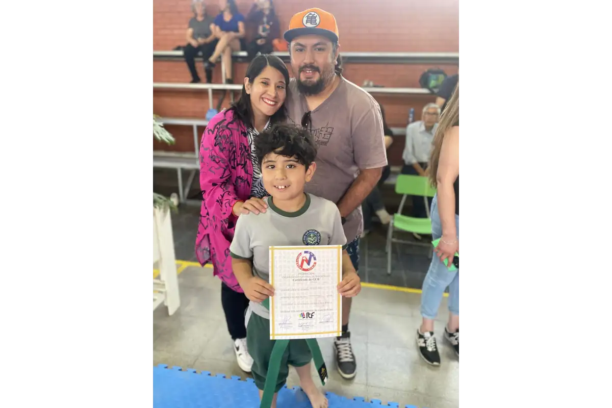Momento del examen de grado - Colegio San Nicolás