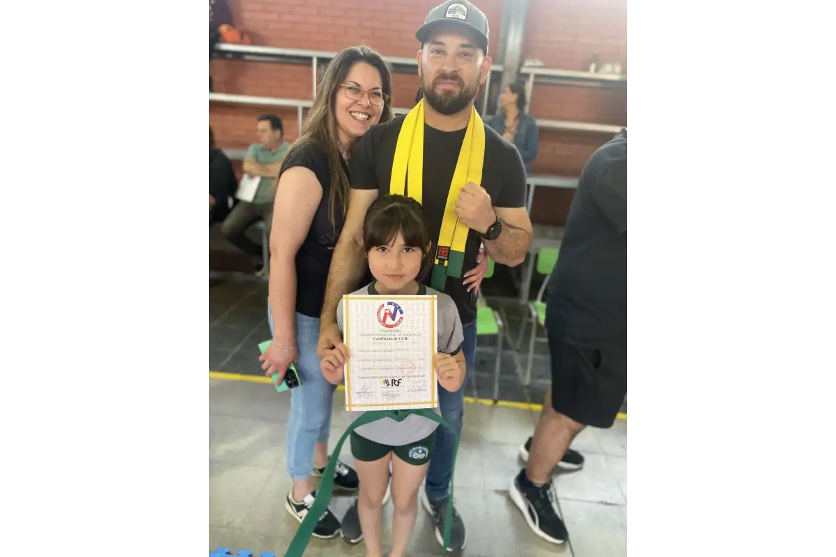 Estudiantes durante el examen - Colegio San Nicolás