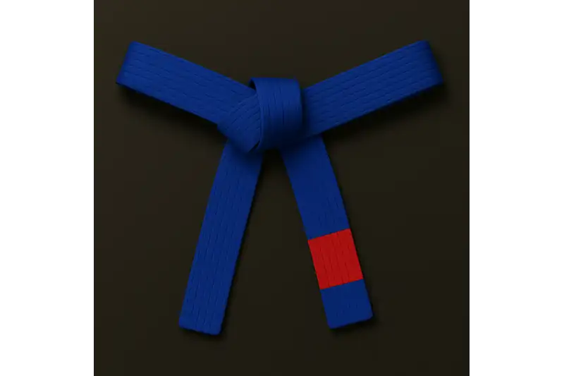 Cinturón Azul Punta Rojo - Nivel objetivo