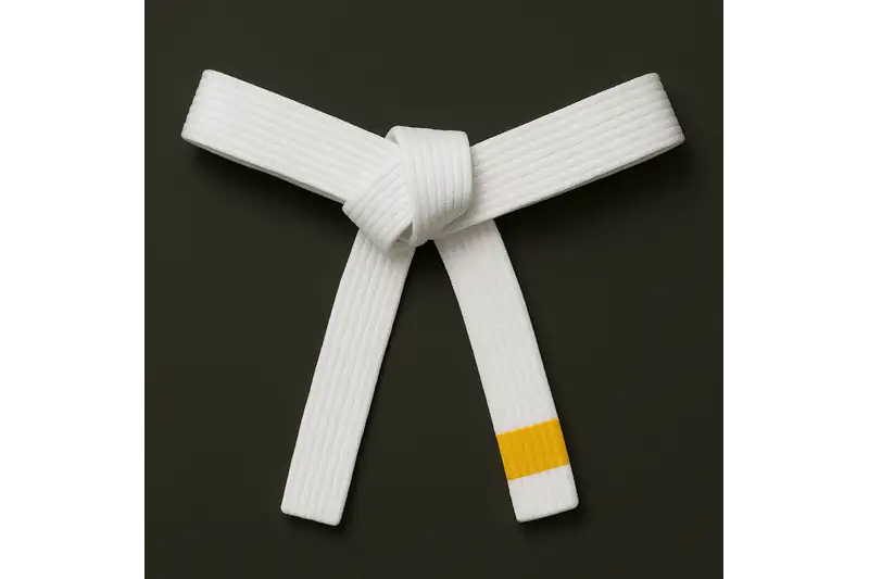 Cinturón Blanco Punta Amarilla - Nivel actual