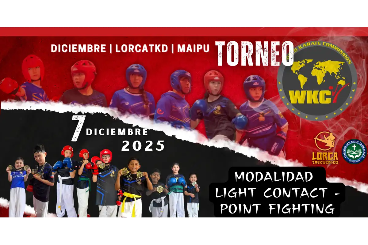 Torneo WKC LorcaTKD.cl 2025 – Un encuentro nacional de artes marciales